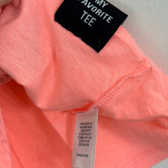 Trilogy Pink Peace Smiley Face Tank Top  Size 18 Months Pink & Black - Picture 4 of 5